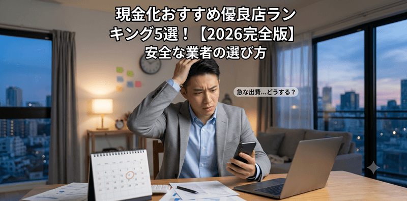 現金化おすすめ優良店ランキング